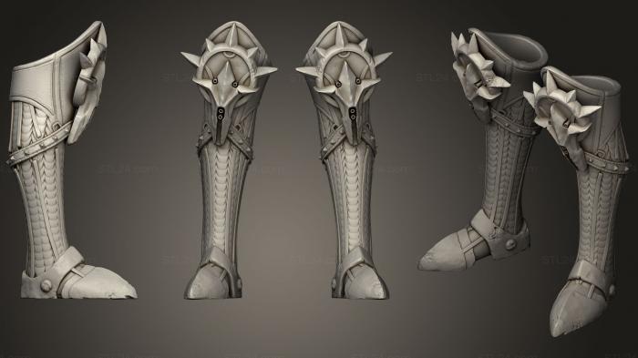Weapon (Armored Footwear 04, WPN_0028) 3D models for cnc